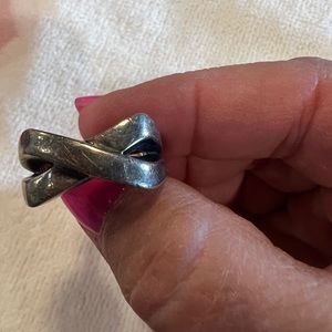 James Avery Criss Cross Ring (Retired)